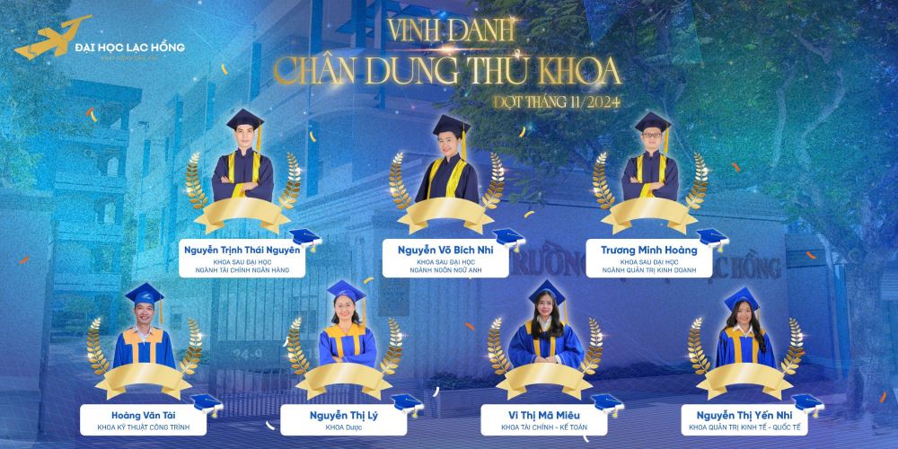 Hé lộ chân dung 07 thủ khoa đầu ngành của LHU